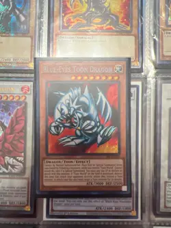 Blue-Eyes Toon Dragon MRL-000 Magic Ruler Unlimited|Unlimited Edition - Image 1