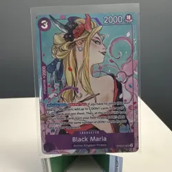 One Piece CCG Black Maria OP08-074 Two Legends Super Rare Parallel Foil EN - Image 1