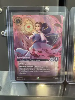 Disney Lorcana Fabled Belle 226/204 AND Beast 224/204 | Enchanted | PAIR - Image 3