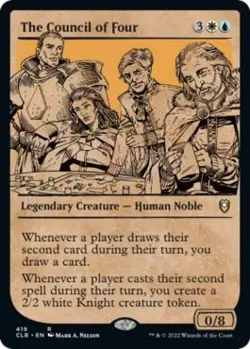 The Council of Four (Showcase) - Near Mint MTG - Image 1