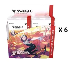 Sealed Marvel's Spider-Man Collector Booster Box Case MTG PRESALE - Image 1