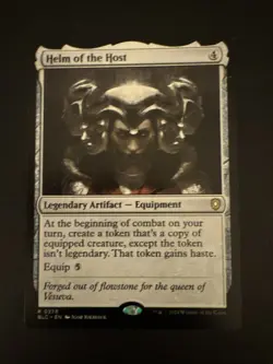 Helm of the Host Commander: Bloomburrow Regular MTG NM - Image 1