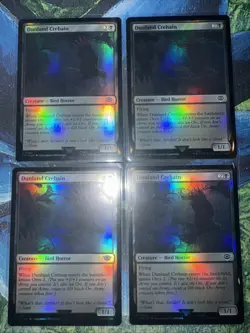Dunland Crebain 4x Foil MTG LOTR - Image 1