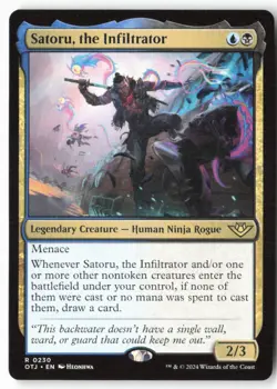 Satoru, the Infiltrator - Outlaws of Thunder Junction (230) - MTG - Image 1