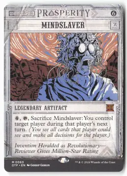 Mindslaver - Outlaws of Thunder Junction: Breaking News (63) - MTG - Image 1