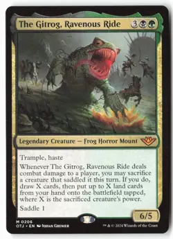 The Gitrog, Ravenous Ride - Outlaws of Thunder Junction (206) - MTG - Image 1
