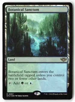 Botanical Sanctum - Outlaws of Thunder Junction (267) FOIL - MTG - Image 1