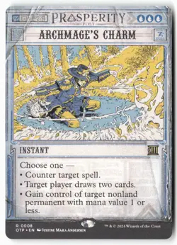 Archmage's Charm - Outlaws of Thunder Junction: Breaking News (8) - MTG - Image 1
