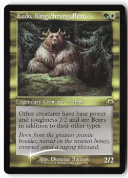 Kudo, King Among Bears (Retro Frame) - Modern Horizons 3 (432) FOIL - MTG - Image 1