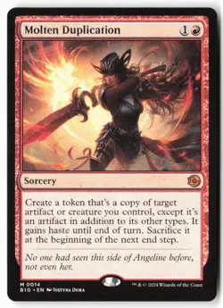 Molten Duplication - Outlaws of Thunder Junction: The Big Score (14) - MTG - Image 1