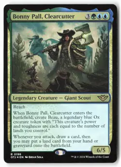 Bonny Pall, Clearcutter - Outlaws of Thunder Junction (196) FOIL - MTG - Image 1