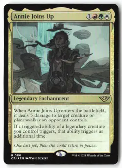 Annie Joins Up - Outlaws of Thunder Junction (191) FOIL - MTG - Image 1
