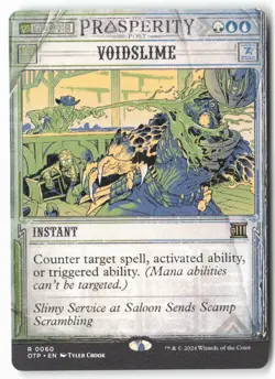 Voidslime - Outlaws of Thunder Junction: Breaking News (60) - MTG - Image 1