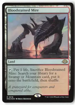 Bloodstained Mire - Modern Horizons 3 (216) FOIL - MTG - Image 1
