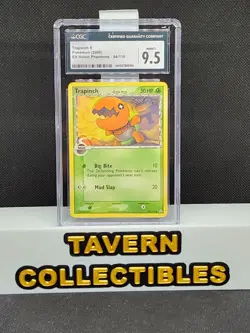 Trapinch Pokemon (2006) EX Holon Phantoms - 84/110 CGC 9.5 MINT+ - Image 1