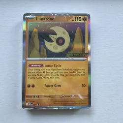 Pokemon TCG Mega Evolution Build & Battle Deck Lunatone Factory Sealed - Image 1