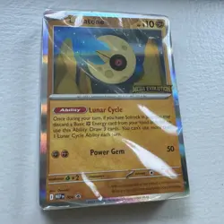 Pokemon TCG Mega Evolution Build & Battle Deck Lunatone Factory Sealed - Image 2