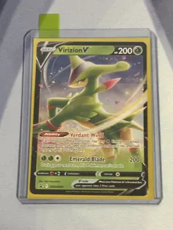 Virizion V SWSH295 Ultra Rare - 2022 Pokemon Black Star Promos NM - Image 4