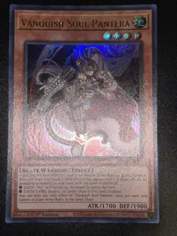 Yugioh Vanquish Soul Pantera (UR) RA04-EN044 Ultra Rare NM - Image 1