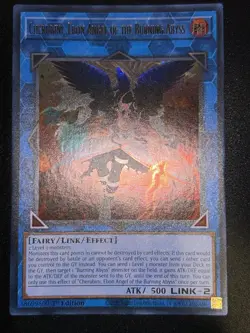 Yugioh! - Cherubini, Ebon Angel of the Burnung Abyss - RA01-EN042 - Ultra Rare - Image 1