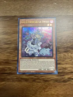 Live Twin Lil-La Sweet Ultra Rare 1st Edition ALIN-EN028 Yugioh - Image 1