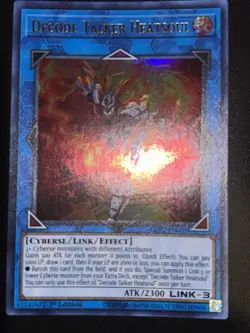 Yugioh! LP Decode Talker Heatsoul - GFP2-EN005 - Ultra Rare - 1st Edition Lightl - Image 1