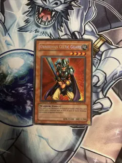 (57) Yugioh TCG #CT1-EN006 Obnoxious Celtic Guard Limited Edition Secret HP/DMG - Image 1