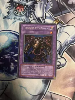 (57) Yugioh Thousand-Eyes Restrict Limited Edition Secret Rare MC1-EN004 LP - Image 1