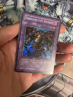 (57) Yugioh Thousand-Eyes Restrict Limited Edition Secret Rare MC1-EN004 LP - Image 3