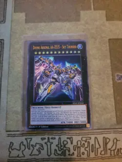 YUGIOH DIVINE ARSENAL AA-ZEUS SKY THUNDER STAX-EN044 ULTRA 1ST ED VLP - Image 1