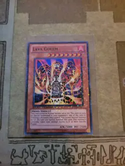 YUGIOH LAVA GOLEM DT03-EN006 DUEL TERMINAL NM - Image 1