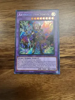 Artmage Diactorus Secret Rare 1st Edition DUAD-EN032 Yugioh - Image 1