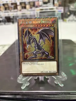 YuGiOh RED-EYES BLACK DRAGON Platinum Secret Rare RA04-EN109 - Image 1