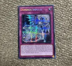 Yugioh! Dominus Impulse 2025 tin Prismatic Secret Rare MP25-EN116 - Image 2