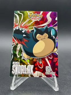 Snorlax Rainbow Foil Pokemon Card Database Attacks Kanto - Image 3