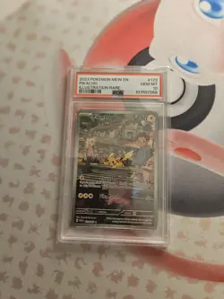 2023 Pokemon Mew En Pikachu Illustration Rare PSA 10 Card #177 - Image 1