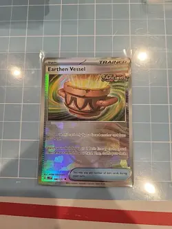 Earthen Vessel 106/131 Poke Ball Holo Prismatic Evolutions PRE Card Pokemon NM - Image 1