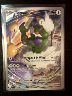 Pokemon Center Tornadus/Thundurus Stamped Black Bolt & White Flare Promo Card - Image 4