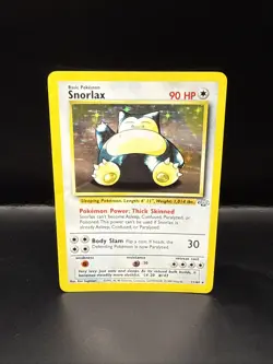 Pokemon TCG Snorlax Jungle Holo Unlimited Rare Card 11/64 - Image 1