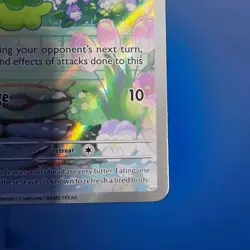 Petilil 091/086 Illustration Rare SV Black Bolt Pokemon TCG Full Art Holo NM - Image 5