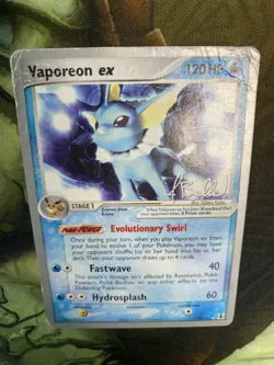 Vaporeon ex - 2006 (Jimmy Ballard) 110/113 World Championship Decks Pokemon Dmg - Image 5
