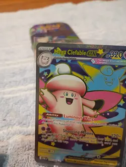 2026 Pokemon - Mega Clefable Ex 103/88 - Perfect Order - FULL ART ULTRA RARE - Image 2