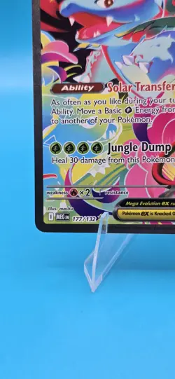 Mega Venusaur ex 177/132 SIR ME01: Mega Evolution - Pokemon Card - NM B3 - Image 5