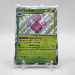 Jumpluff 098/091 - Paldean Fates - SV Shiny Baby - Pokemon Card - NM - Image 1