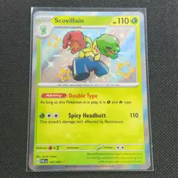 Scovillain - 107/091 - Baby Shiny - Paldean Fates - Pokemon Card - NM/M - Image 1