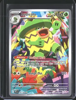 Ludicolo 095/094 Illustration Rare Phantasmal Flames Pokemon NM/M - Image 1