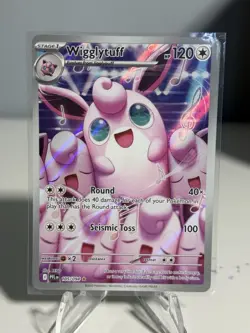 Pokemon TCG Wigglytuff 105/094 Me02 Phantasmal Flames Illus Rare Holo - Image 1