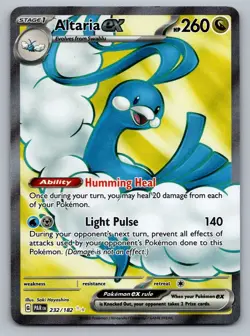 Pokemon TCG SV04: Paradox Rift Altaria ex 232/182 - Image 1