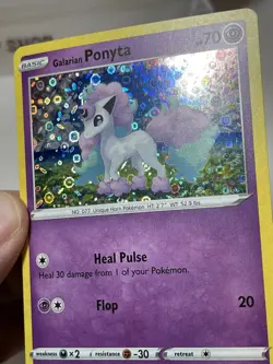 Galarian Ponyta SWSH013 Holo - General Mills Promo - Pokemon 25th Anniversary - Image 4