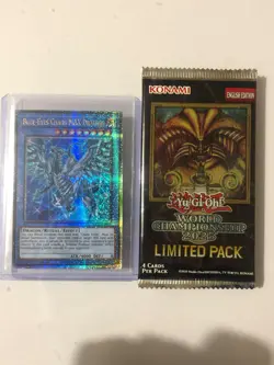 YUGIOH Blue Eyes Chaos Max Dragon | MINT! QCR | RA04-EN051 FREE BOOSTER + P+P! - Image 1